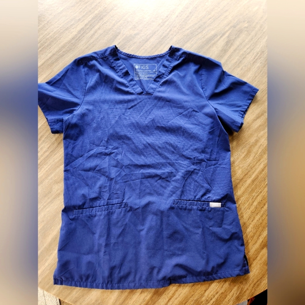 Figs Technical Ccollection Scrubs Top - Size XS